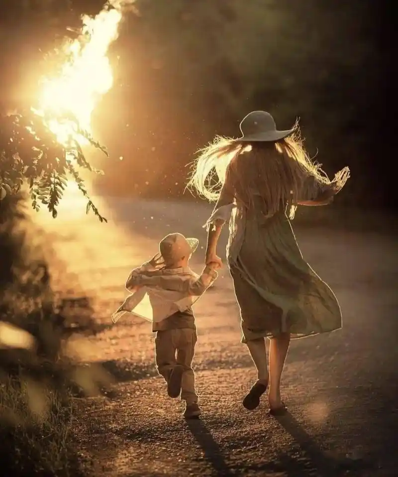 【砚外之艺】 看完这些妈妈为孩子拍摄的照片,太唯美了!