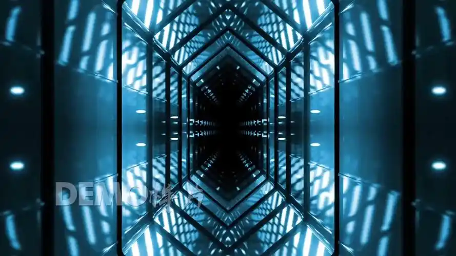 m1607 4k画质蓝色灯光线条穿梭抖音神曲学校晚会公司年会元旦晚会春节