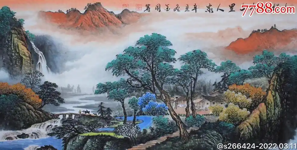 周金阊小桥流水山里人家