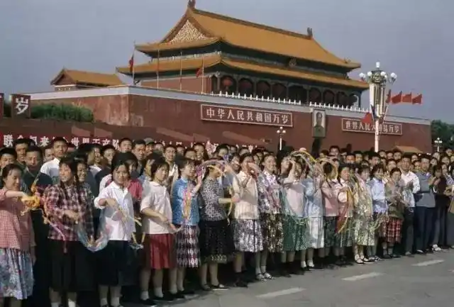 中国彩色老照片