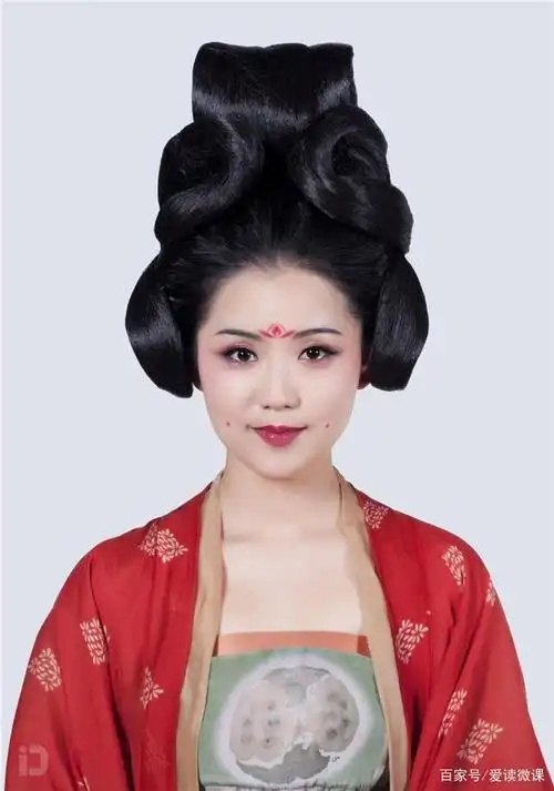 古装影视发型之唐朝后宫妃子造型