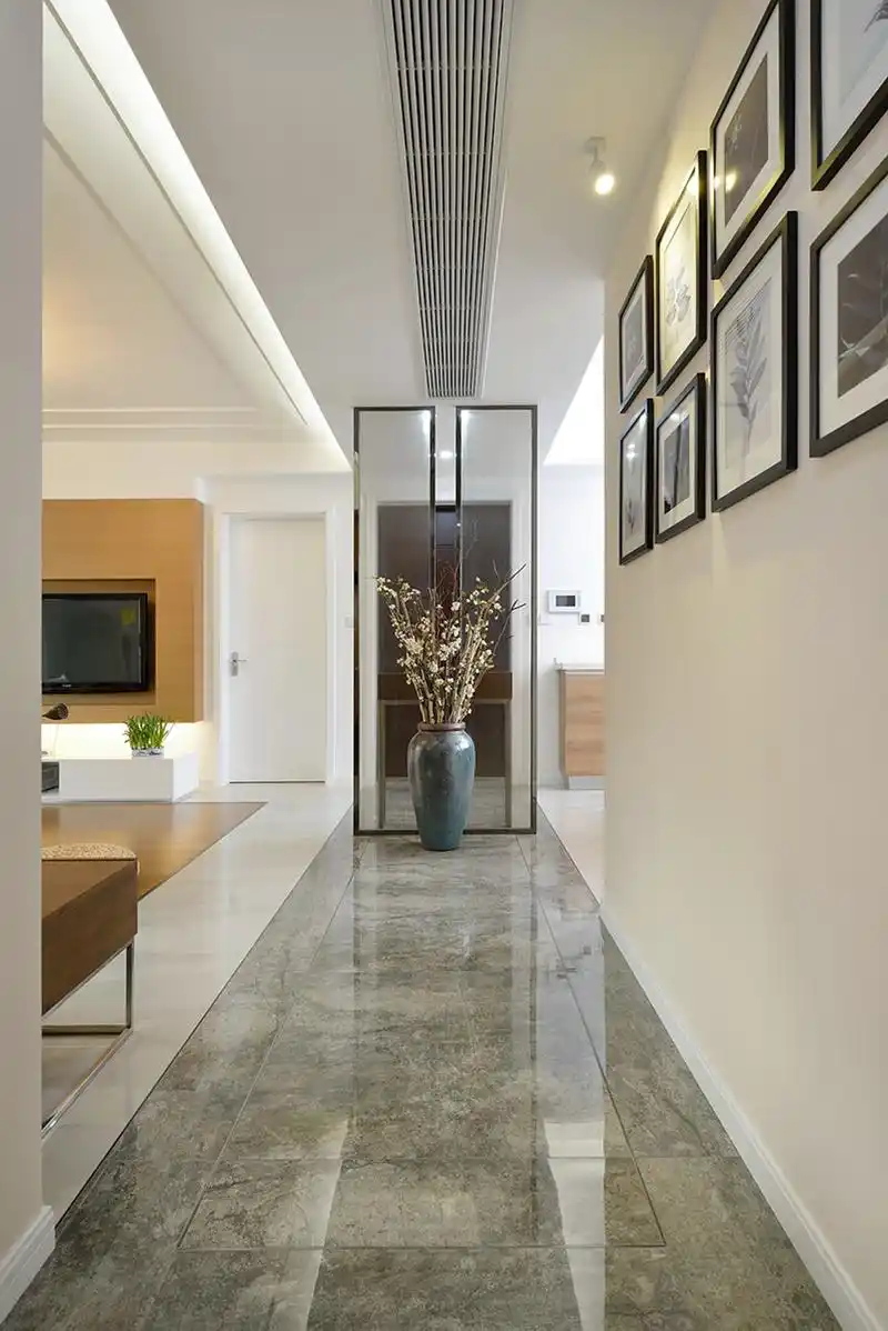 四居室简约装修玄关过道美式风格四居玄关设计四居室美式之家玄关设计