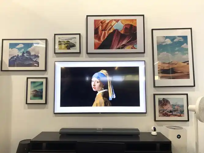 小米壁画电视发布内置小爱同学