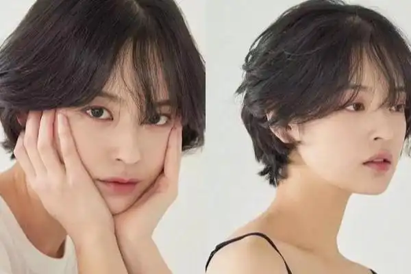 圆脸适合短发的发型