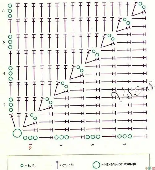 钩针编织花样台布的方法图解