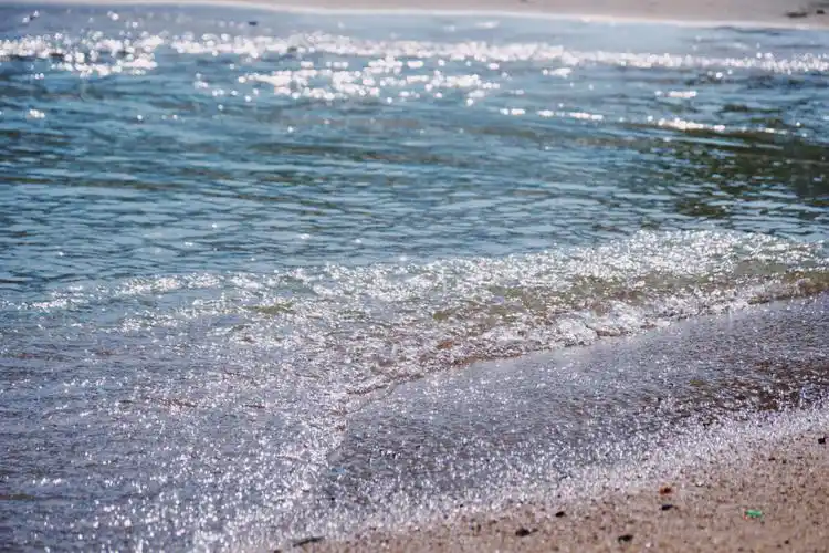 青岛看海崂山仰口沙滩