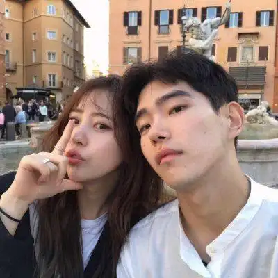 情侣双人意境头像唯美图片