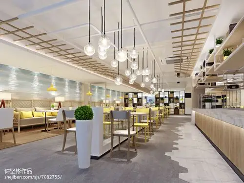公司员工餐厅餐饮空间其他设计图片赏析