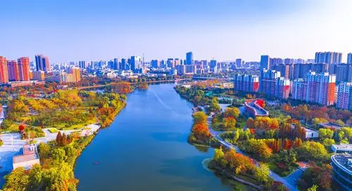 美丽江苏·每日一景丨瞰初冬宿迁 分外妖娆