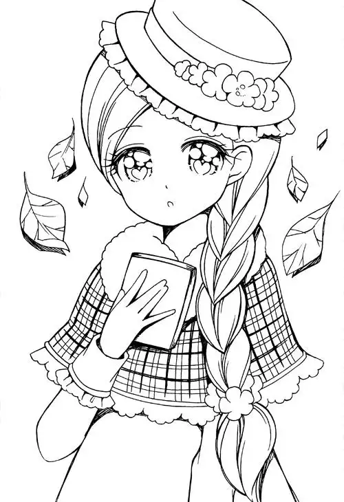 卡通动漫简笔画