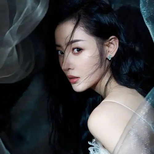 仙气飘飘女生头像,美女张天爱超美白裙仙气头像图片(套图)