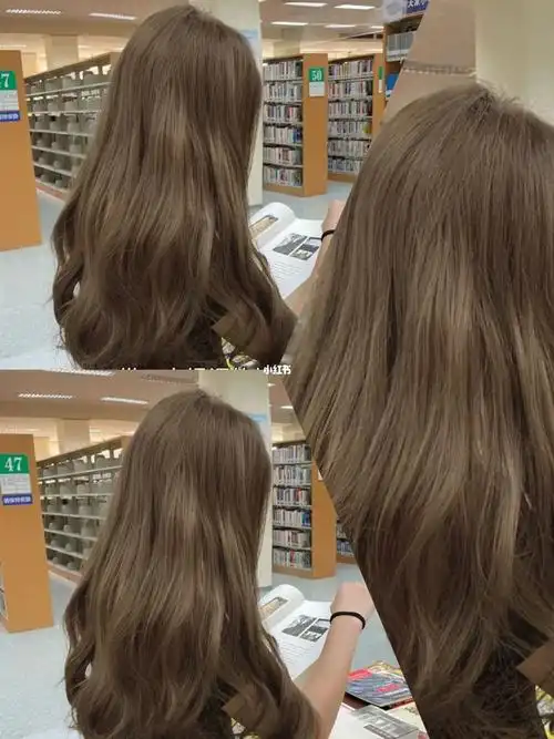 亚麻米棕色 此生必染发色 成都染发成都烫发