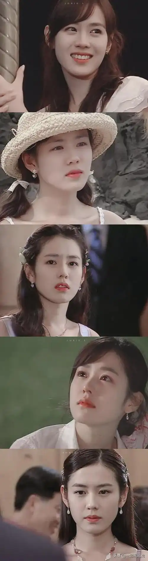 韩国女演员孙艺珍笑眼弯弯眼中有光