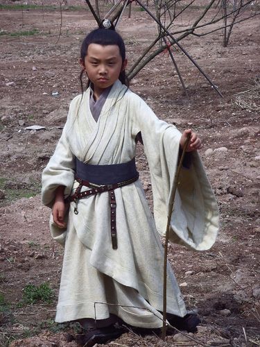 古装儿童影视汉服儿童书书生六一表演武侠演出服民族服装