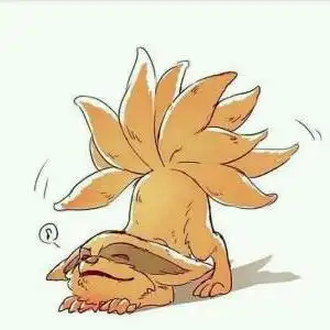 火影忍者 九尾九喇嘛简笔画 儿童绘画