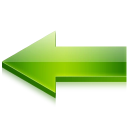 绿色的左箭头图标