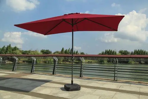 2*3米长方形大型户外遮阳摆摊伞阳台庭院伞室外露台大号伞太阳伞-mc母