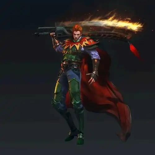 2k传奇世界 热血传奇传奇战士战神盔甲 屠龙刀超高清壁纸 - 网络游戏