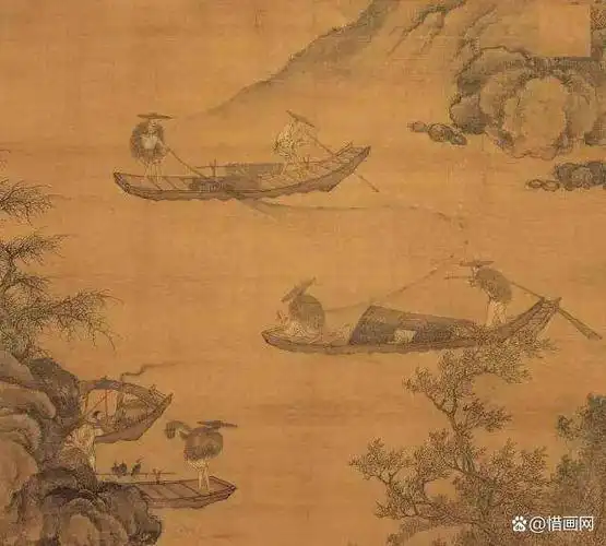 流落海外的北宋名画——许道宁《渔父图》卷