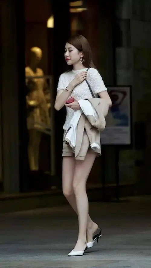 高跟鞋气质穿搭,简约时尚又有女人味