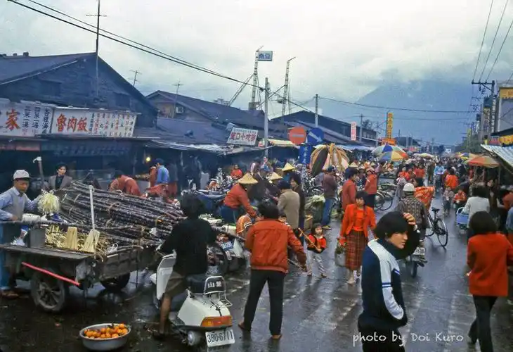 大陆刚刚改革开放时的台湾是这样的