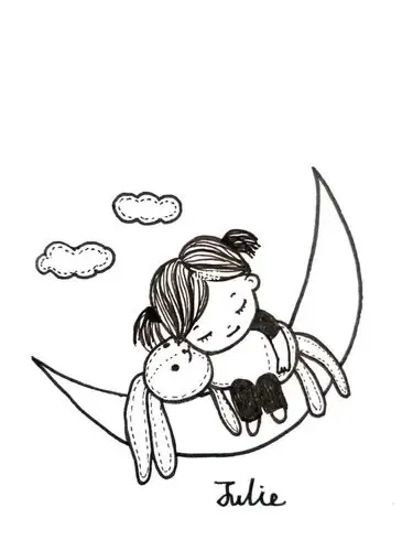 女孩坐在推车上抱着小兔子睡着了,之后的几天脑子里都是这个萌萌的