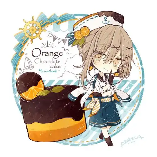 q版动漫美食甜点美食拟人