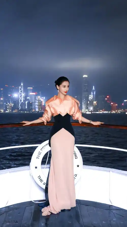 angelababy白色高定##angelababy