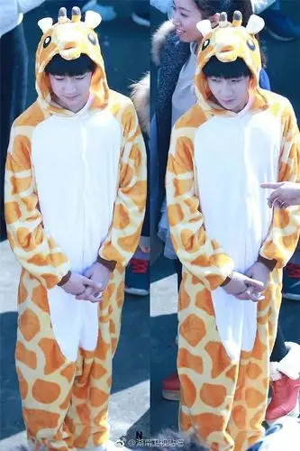 [tfboys][分享]170602 王源与安吉穿同款睡衣 戳中萌点粉丝少女心荡漾