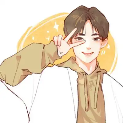 易烊千玺q版手绘