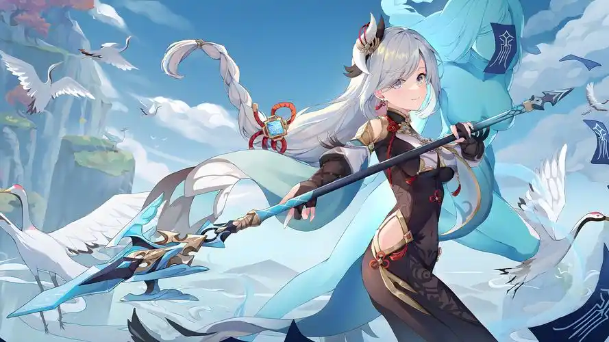 原神·电脑壁纸4k高清无水印 - 雷神拔剑壁纸 - 实验室设备网