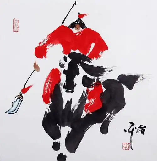 宋友平出征四尺斗方