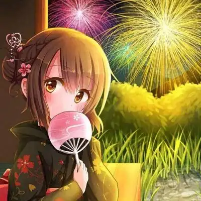 烟花?系列自制女头_微信头像_我要个性网