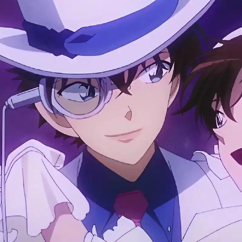 黑羽快斗72中森青子 情侣头像 快斗是大笨蛋!