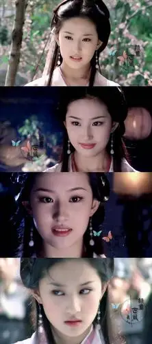 刘亦菲《天龙八部》【王语嫣】眉黛春山秀,横波剪秋水.by诗画古风美人