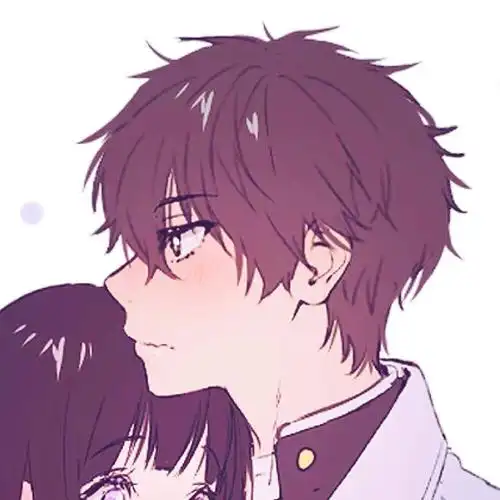 动漫情侣头像 #冰菓