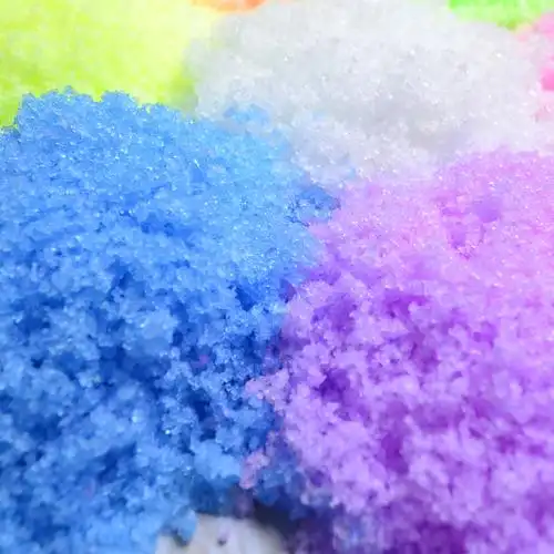 供应diy彩色人造雪高吸水树圣诞雪花电影场景雪花厂家直销