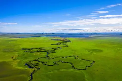 草原九曲十八弯背景壁纸桌面锁屏屏保