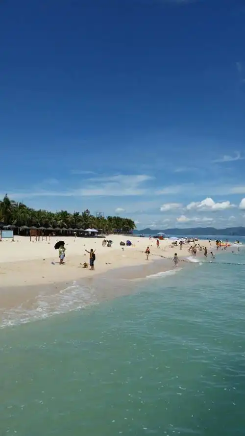 "莎莉嘉"对蜈支洲岛沙滩资源流失影响较微弱(副本)