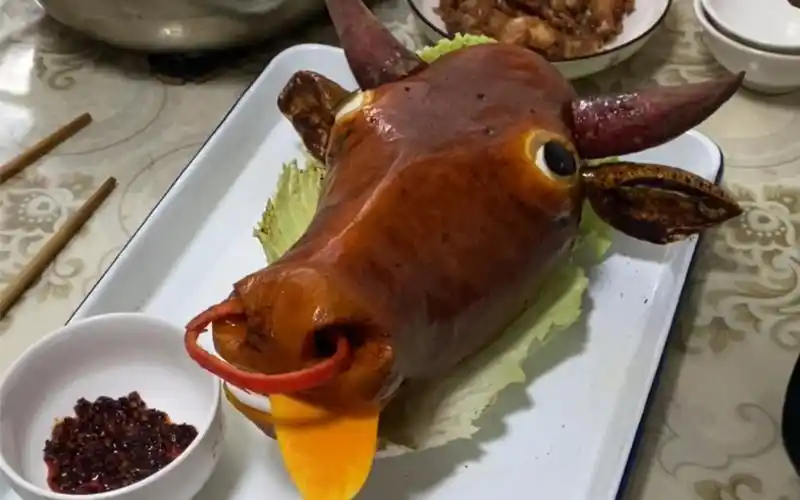 爸爸的大菜// 九敏!爸爸做的素食牛头真的震惊我300年