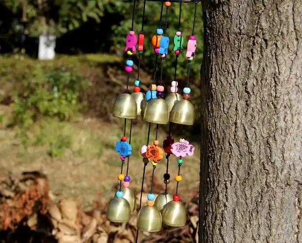 民族手工工艺品风铃东巴文风铃挂件装饰葫芦许愿风铃批发