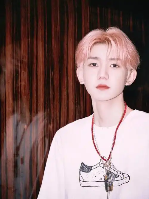 王源的粉色头发真的是太帅了了