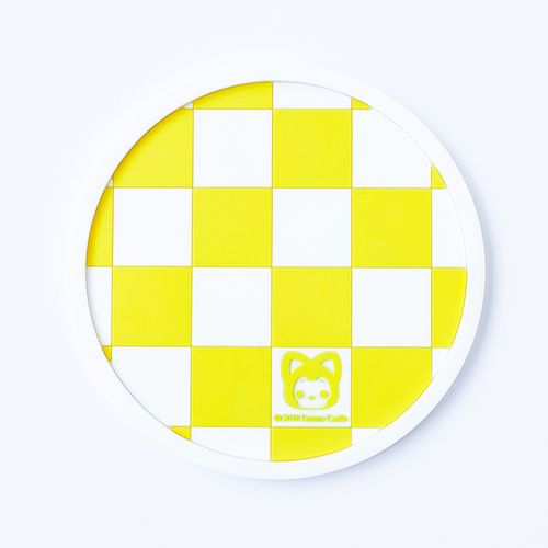 阿狸杯垫马卡龙黄色杯垫可搭配阿狸迷你公仔创意卡通生活用品礼物