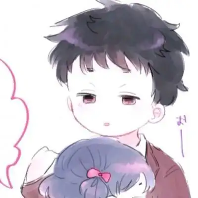 「最萌身高差情侣头像」最好的爱情就是从校服到婚纱,你一直都在