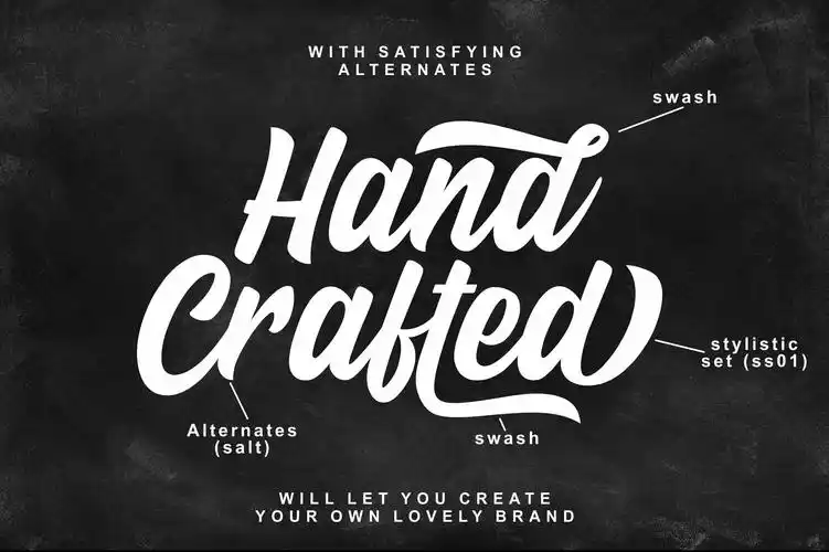 stay-outside力量型手写手绘英文字体免费下载 - 好看字体网