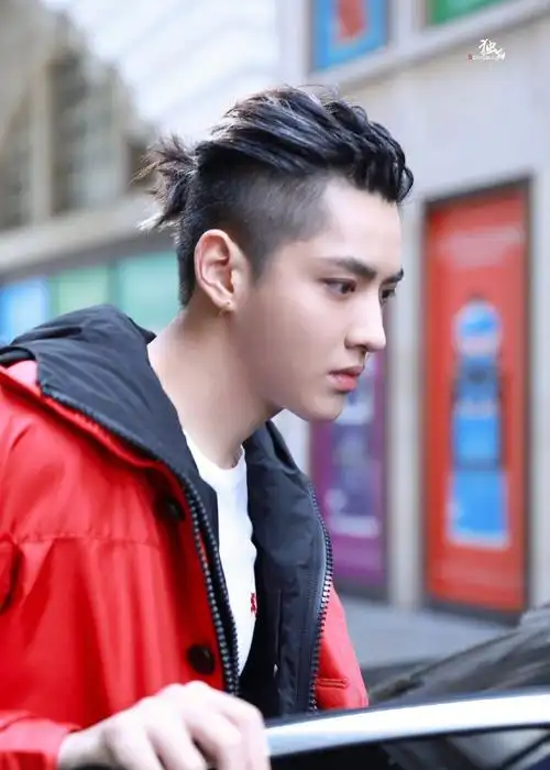 吴亦凡这发型,还有谁能比得过,各式各样的