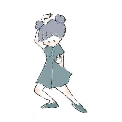 简笔画女孩~ 画师:umeko