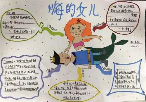 一起"画"语文(35)——《海的女儿》