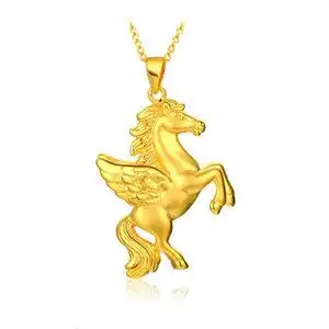 【生肖马黄金吊坠男图片】生肖马黄金吊坠男图片大全_q友网