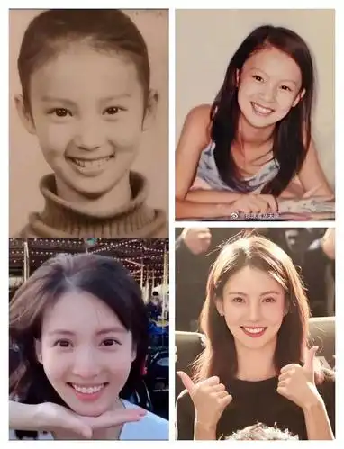 来看金晨小时候!